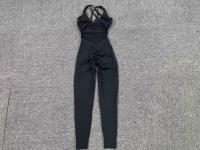 Mallas deportivas ahuecadas plisadas para otoño e invierno, conjunto de mono de Yoga, Leggings deportivos sin espalda que se abrazan al cuerpo, nuevo - details 68