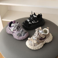 Zapatillas deportivas para niños 2025 primavera nuevos compañeros de clase transpirables zapatos de papá de moda casual para niños zapatos ligeros para niña pequeña - details 13