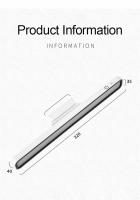 Lámpara de escritorio magnética colgante, luz Led recargable por Usb, atenuación continua, armario, armario, luz nocturna - details 15