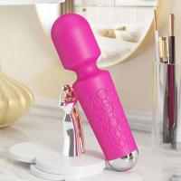 Vibrador de Doble Motor Wand de Silicona de Tamaño Grande Masajeador de Punto G para Pareja - details 24