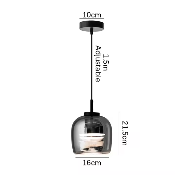 Luz colgante para comedor, iluminación de techo moderna, decoración del hogar, cocina, Bar, mostrador, cafetería - 1