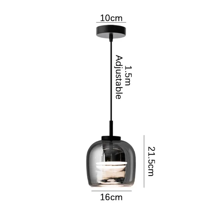 Luz colgante para comedor, iluminación de techo moderna, decoración del hogar, cocina, Bar, mostrador, cafetería - 1