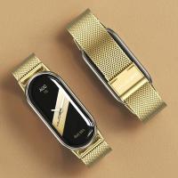 Correa Mi Band 9 8 para pulsera Mi Smart Band 9 NFC versión Global correas de reloj de acero inoxidable Miband 8 correas de Metal - details 2