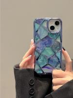 Funda de Lujo con Gradiente de Diamantes Protectiva Suave para iPhone 14 Pro Max, 11, 12, 13, 14 - details 4