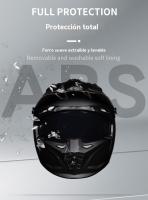 Casco integral moto mujer aire libre hombre MX Carreras de Locomotora movimiento - details 4