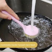 Cepillo de Limpieza de Platos Antiadherente al Aceite Herramienta Útil para Limpieza de Cocina - details 7