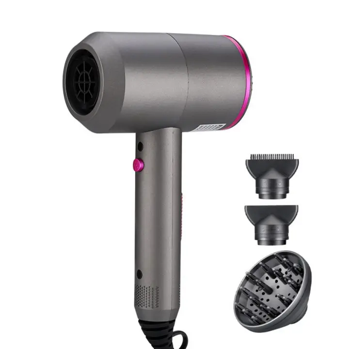Secador de Pelo Ionico Profesional, Motor de CA Rápido, 3 Temperaturas, 2 Velocidades, Secador de Pelo - 1