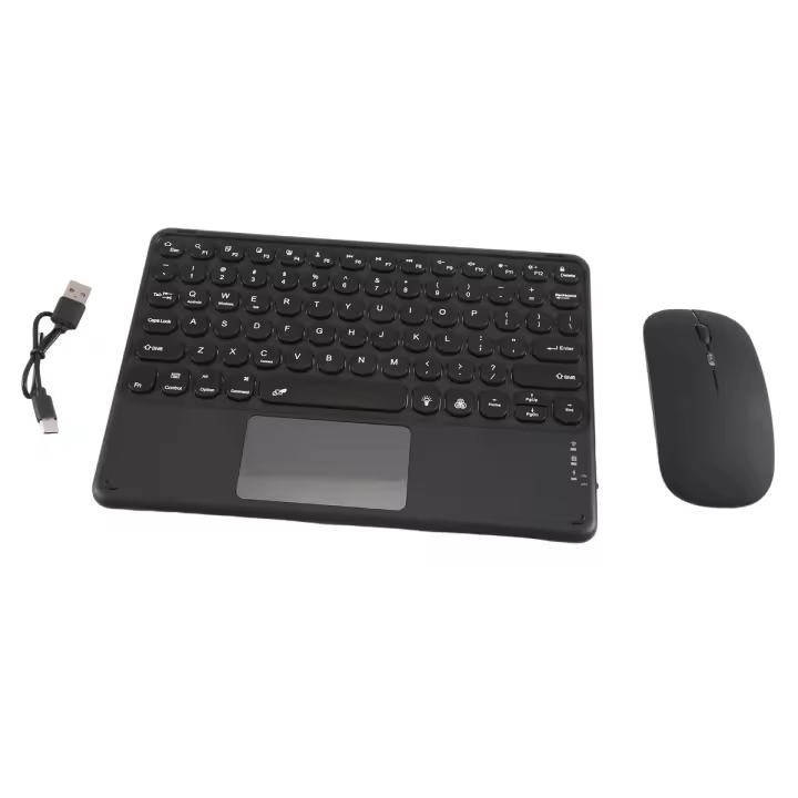 Teclado Bluetooth MINI6 para tableta, teclado con ratón de modo Dual para Apple, iPad, Samsung, Xiaomi y Huawei, 8,3 - 1