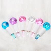 Belleza Hockey sobre hielo energía belleza bola de cristal enfriamiento Globos faciales de hielo onda de agua para rodillo de masaje de cara y ojos cuidado de la piel - details 5