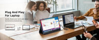 UPERFECT Monitor portátil de 15,6 pulgadas, 1080P 72% NTSC 100% sRGB USB C HDMI Monitor de viaje para computadora portátil, segundo monitor externo de computadora - details 4