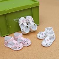 Sandalias de playa para niña pequeña, zapatos transpirables con huecos, punta cerrada, verano - details 2