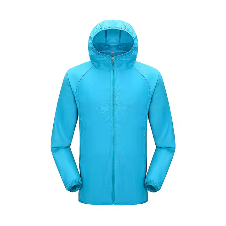 LNGXO Chaqueta de Senderismo Impermeable, Protección Solar, Viento, para Hombres y Mujeres - 1