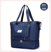 Bolsa deportiva para fitness Separación en seco y húmedo para mujer Ligero de gran capacidad Portátil Bolsa de viaje de corto recorrido Bolsa de equipaje independiente para jaula de zapatos - details 53