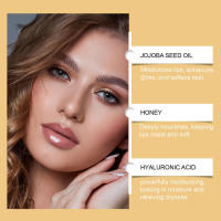 Aceite labial para el cuidado diario de la piel, suave e hidratante con sabor a miel - details 9
