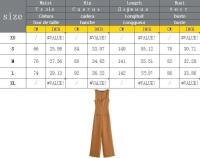 - Ropa larga, elegante y sencilla de una sola pieza, cómoda estilo DIY para mujer, pantalones, material de calidad de China continental - details 0