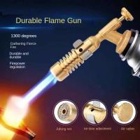 Quemador de gas multifuncional, barbacoa, camping, cocina, encendedor, calefacción, pistola de llama de soldadura portátil para exteriores - details 0