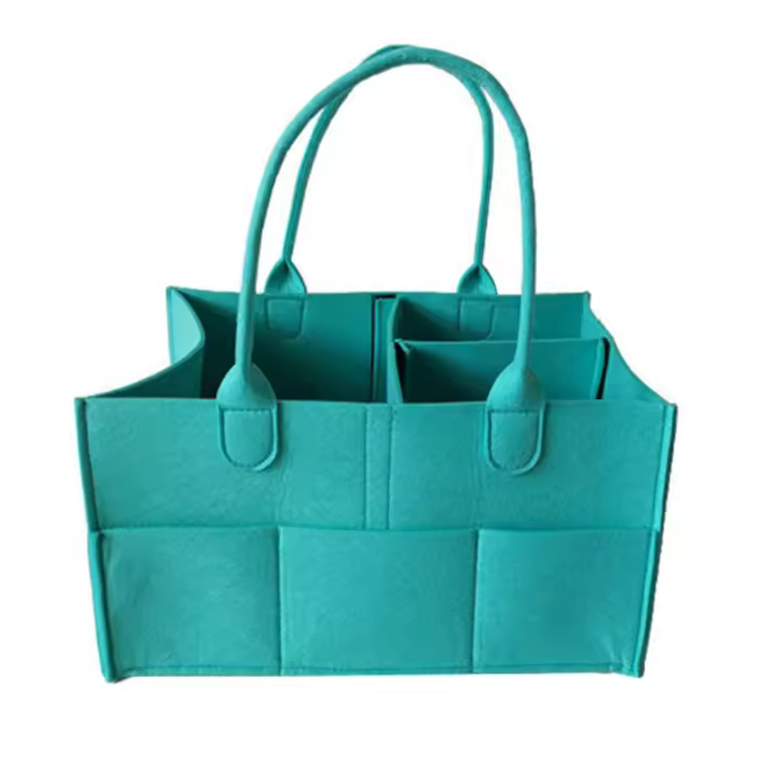 Cesta de almacenamiento de campo para pañales de Bebe, organizador portáril de gran capacidad, Bolso multimtifción para Mamá - 1