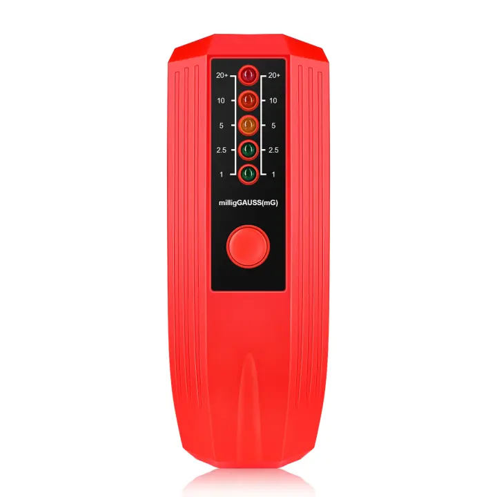 Detector de radiación de campo electromagnético, medidor EMF portátil de mano, probador de 5 LED, medidor de Gauss de caza fantasma - 1