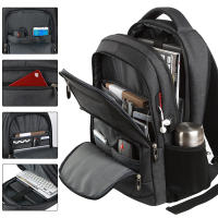 Bolso de hombro para hombre de gran capacidad,Premium Sense,Bolso de hombro de viaje,Negocios,Mochila para portátil,Antirrobo impermeable,Multiusos con puerto de carga - details 1