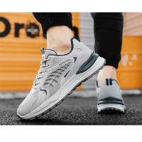 Zapatos de marca para hombre, zapatillas gruesas blancas de lujo, zapatillas informales para correr, Tenis transpirables antideslizantes, calzado deportivo para Fitness - details 15