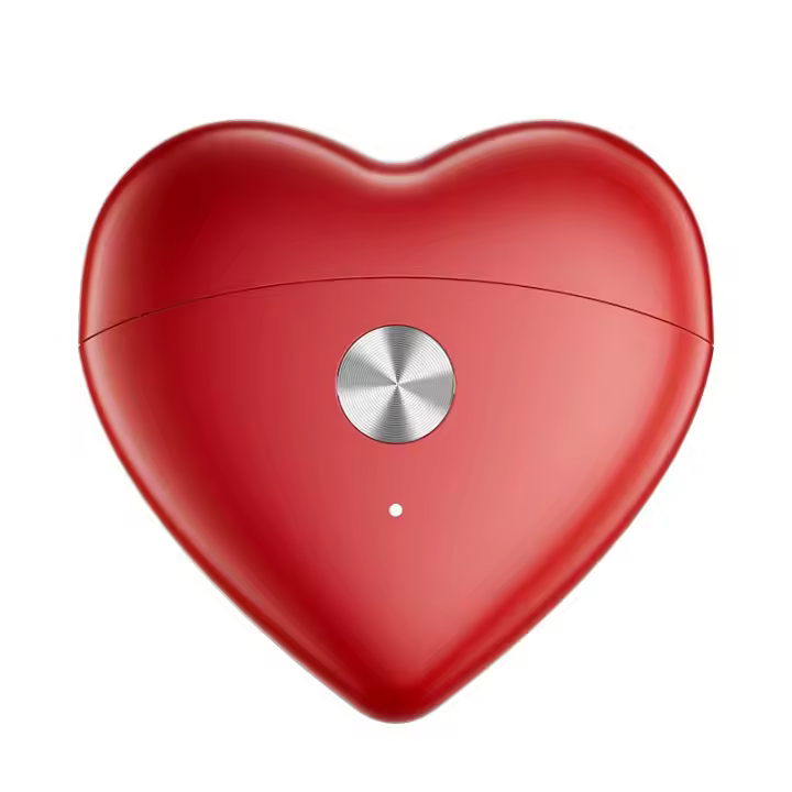 Mini Afeitadora Eléctrica en Forma de Amor Regalo Ideal para Hombres Novedad en Belleza - 1