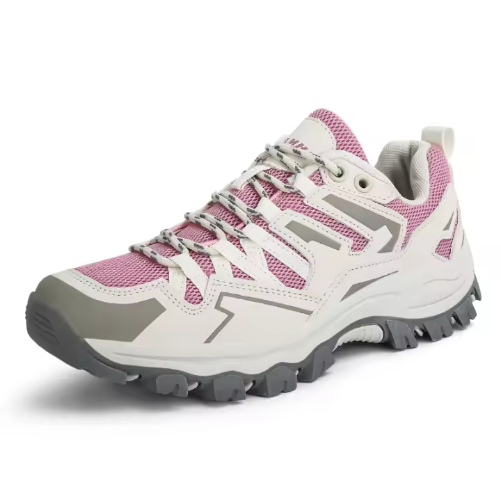 Zapatos de senderismo impermeables para mujer, zapatillas de moda, transpirables, ligeras, antideslizantes, para caminar al aire libre - 1