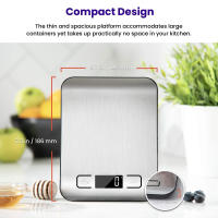 Báscula electrónica de cocina, herramienta de medición de gramos de pan para hornear, dispositivo de pesaje de precisión - details 5