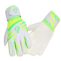 1 par de guantes de fútbol resistentes al desgaste, guantes de entrenamiento de portero de látex gruesos antideslizantes, excelentes guantes de portero antideslizantes - details 3