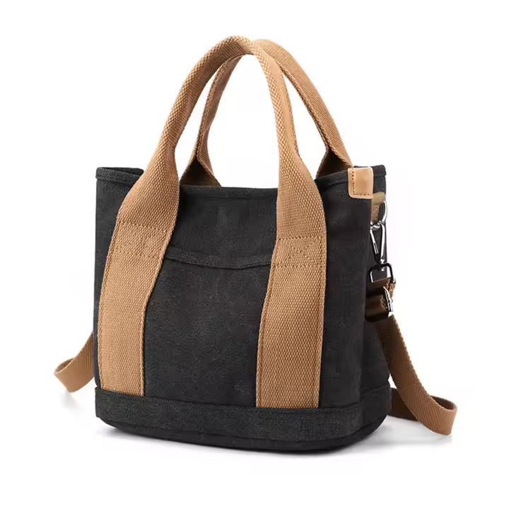 Rdovkxua Bolsos Bandolera Para Mujer,Bolso De Hombro Pequeño, Mano De Lona - 1