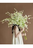115CM flor de sauce de nieve Artificial Pastoral rama grande planta Artificial DIY decoración del hogar flores artificiales florales - details 9