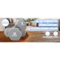 mancuernas neopreno hexagonales