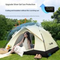 Tienda De Campaña Portátil, Tienda Plegable Totalmente Automática Para Exteriores, Suministros De Camping Para Pasar La Noche - details 4