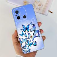 Fundas de silicona transparente para Xiaomi Redmi 12c, patrón de moda, pintura al óleo, funda de teléfono, Redmi 12c, 12 c, redmi12c - details 6