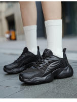 Nueva pareja de zapatos de papá, plataforma para mujer, deportes, aumento de los zapatos casuales para correr - details 34