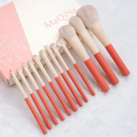 Juego de brochas de maquillaje profesional para mujer, 12 piezas, alta calidad - details 3