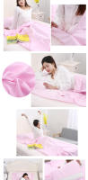 Sábanas antisuciedad portátiles para adultos, telas del color sólido del saco de dormir del hotel del viaje - details 10