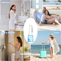 Irigador Dental Portátil Profesional 300ml, 4 Modos, 6 Chorros, Impermeable IPX7, Recargable por USB - details 11