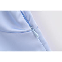 Elegante Vestido de Satén de Verano Cintura A-line para Mujeres 2025 Manga Corta Cuello en V - details 15