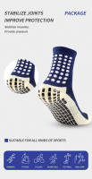 Calcetines de fútbol antideslizantes para hombre, medias antideslizantes para fútbol, baloncesto, tenis, deporte al aire libre, agarre para ciclismo, 3 pares - details 7
