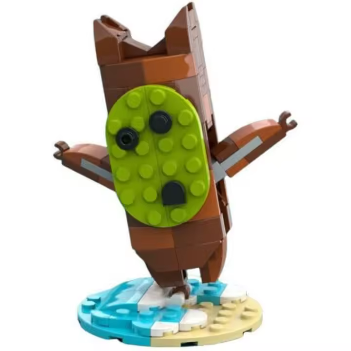 119 piezas Marrón Korok Ya Ha Ha Juguetes de bloques de construcción Juego MOC Build para mayores de edad - 1