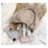 Bolso grande de viento para mujer, bolsa de hombro de cuero abrasivo con flecos, a la moda, Europa y Estados Unidos, 2025 - details 30