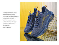 Zapatos deportivos de malla transpirable, ligeros y delgados para hombre, de marca moderna, para correr, con amortiguación de aire, para jóvenes. - details 15