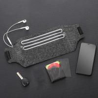 Riñonera deportiva ultrafina, ajustada, de alta elasticidad, para correr, bolsa de almacenamiento para teléfono, bolsa deportiva para teléfono de gran capacidad, ropa deportiva - details 8