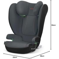 Para coches con y sin ISOFIX, De 15 a 50 kg aprox, De 3 a 12 años aprox, Gris (Gris Acero) - details 9