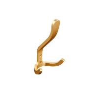 Gancho para bata negro, dorado y plateado, resistente al agua, a prueba de herrumbre, soporte fuerte, perchero para ahorrar espacio, accesorios de baño - details 10