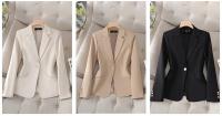 Chaqueta de Traje de Alta Calidad para Mujer Blazer de Moda de Primavera Otoño - details 1