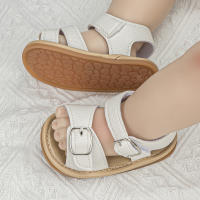 Zapatillas De Verano Para Bebés KIDSUN 2023 Antideslizantes Y Suaves Para Primeros Pasos Niño Y Niña Cuero Goma Talla Ajustable 0-24 Meses - details 2