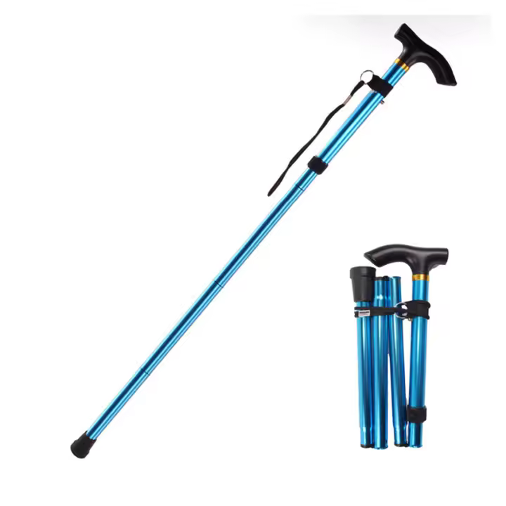 Bastones De Senderismo Multifuncionales Retráctiles, Ideales Para Excursiones, Escalada Y Aventuras Al Aire Libre - 1