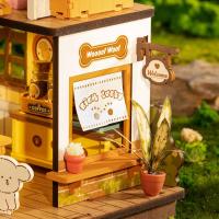 Robotime Rolife Villa de Cachorro Miniata Kit de Juego de Rompecabezas de Madera para Niños y Familia Decoración del Hogar DIY - details 11