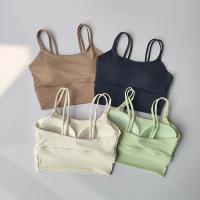 Sujetador deportivo integrado con tirantes, sujetador estilo chaleco de belleza que absorbe los golpes para mujer, traje de yoga para correr y Pilates - details 1